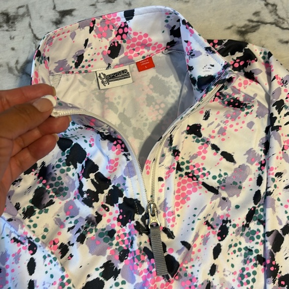 Spyder Surface Girls Zip Turtleneck size L - Picture 3 of 4